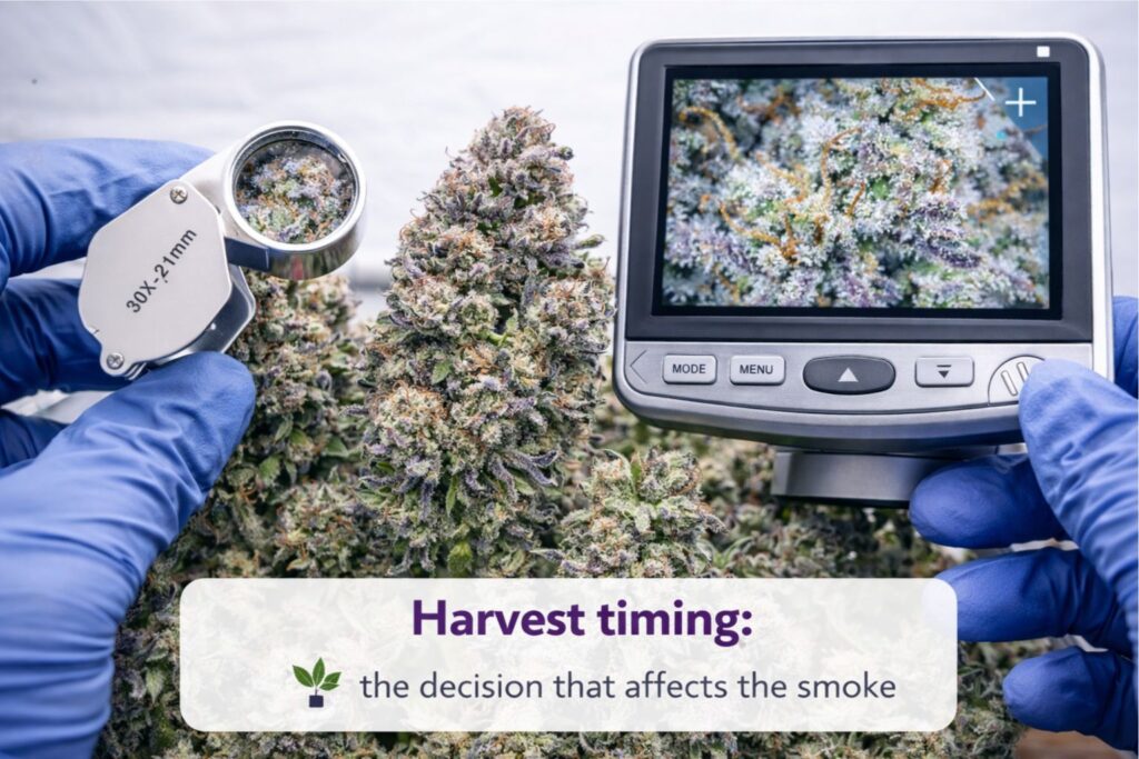 trichome harvest window for hybrids