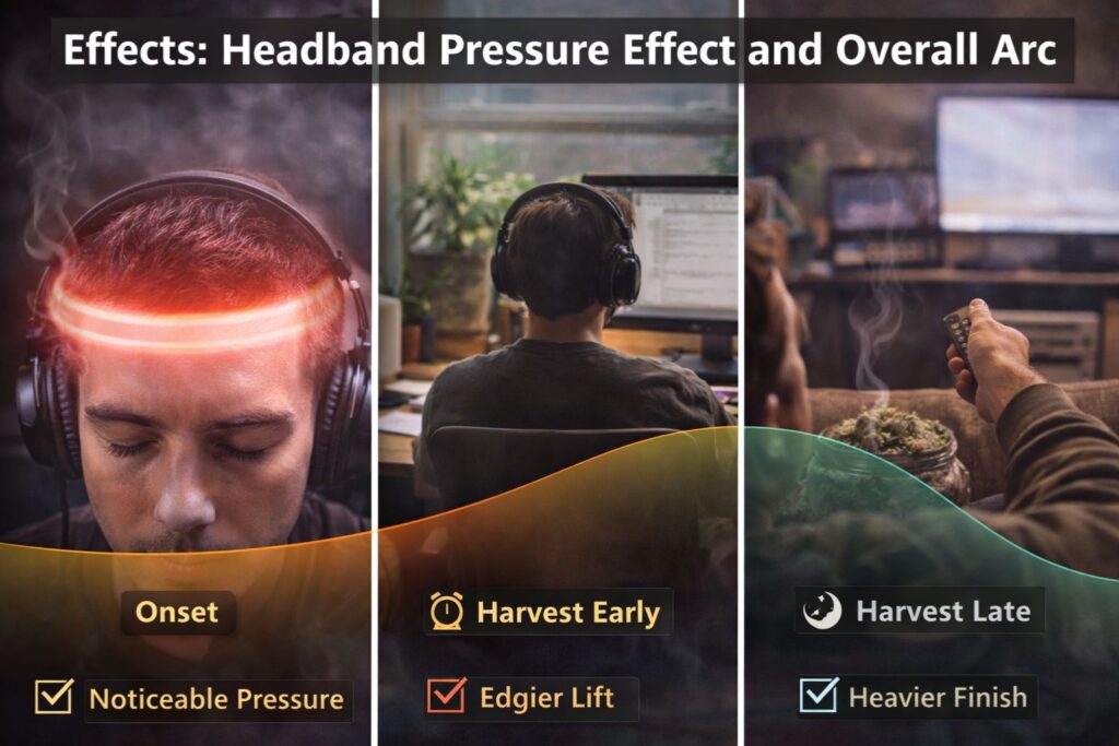 headband pressure effect