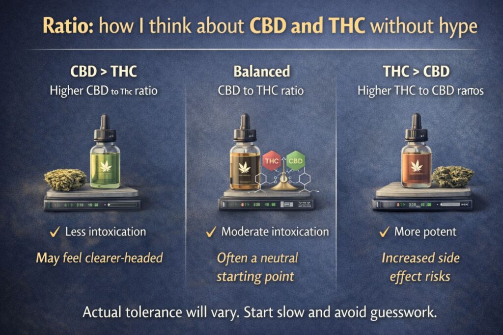 CBD to THC ratio for migraines