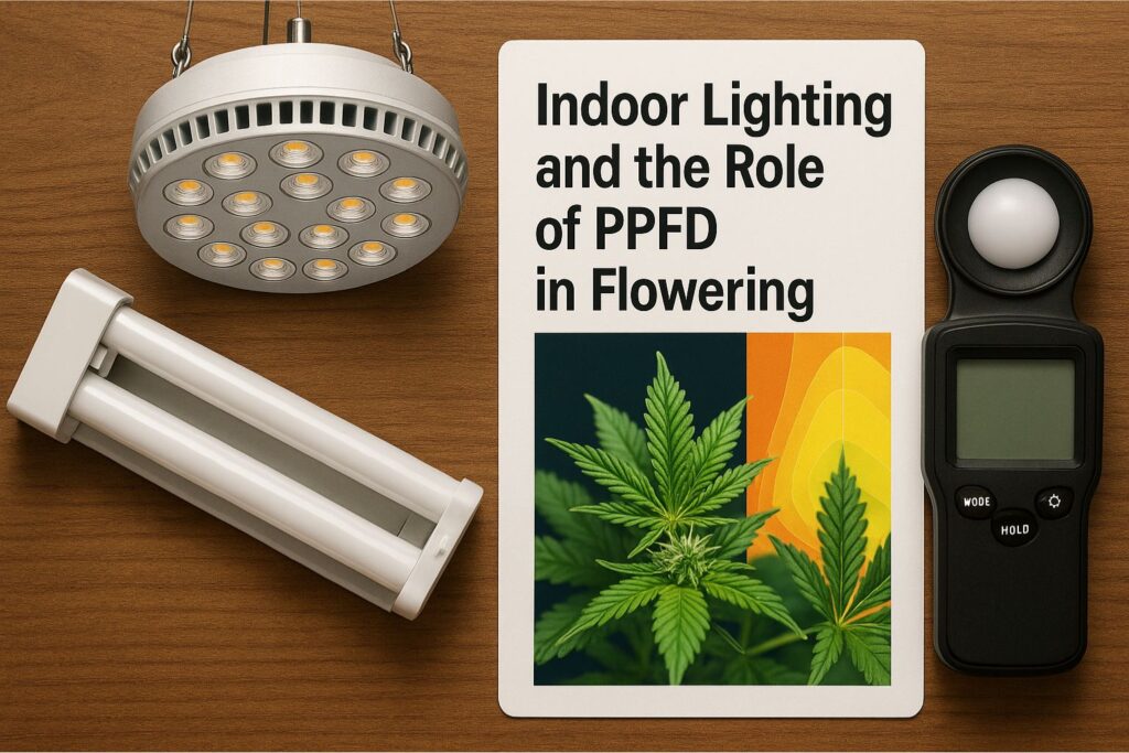 indoor LED PPFD for flowering