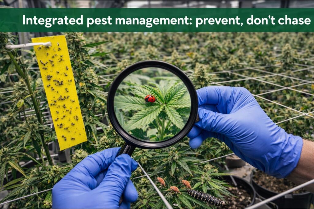 humidity control during cannabis flowering