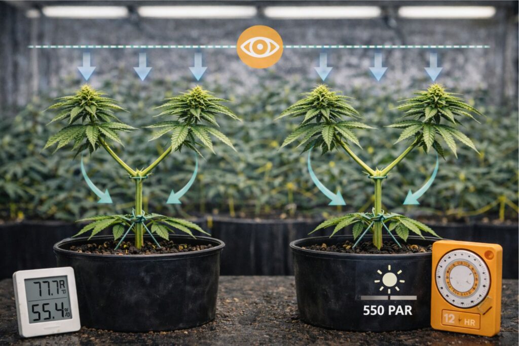 managing stretch after topping