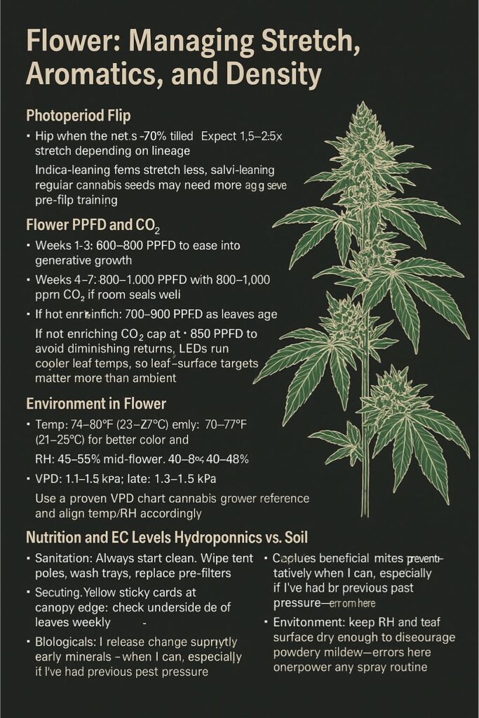 Marijuana Flowering Stage Tips