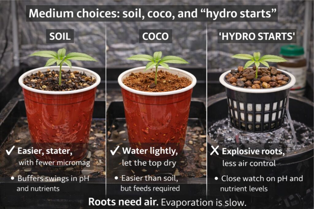 VPD for cannabis seedlings
