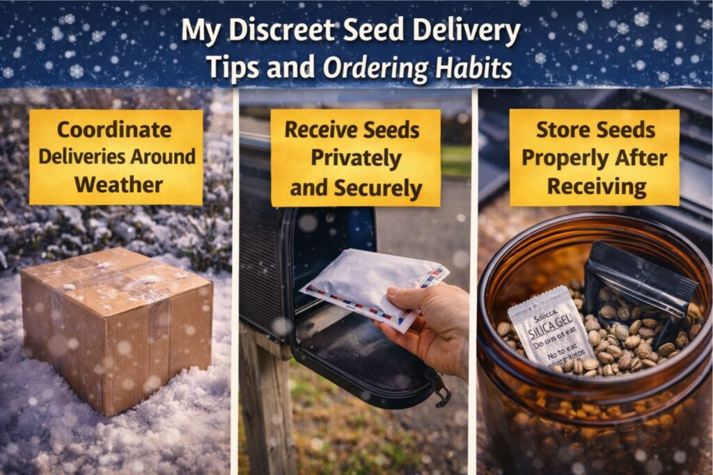 discreet seed delivery tips