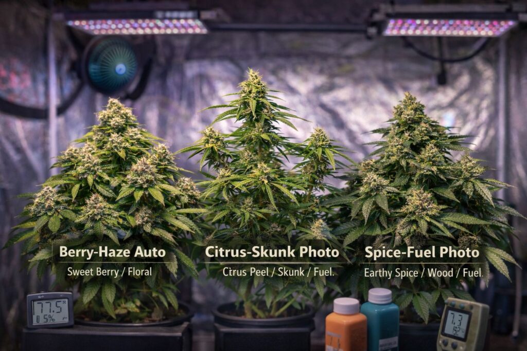 PPFD targets for flowering