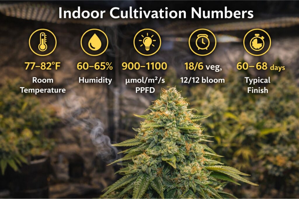 indoor cannabis grow setup