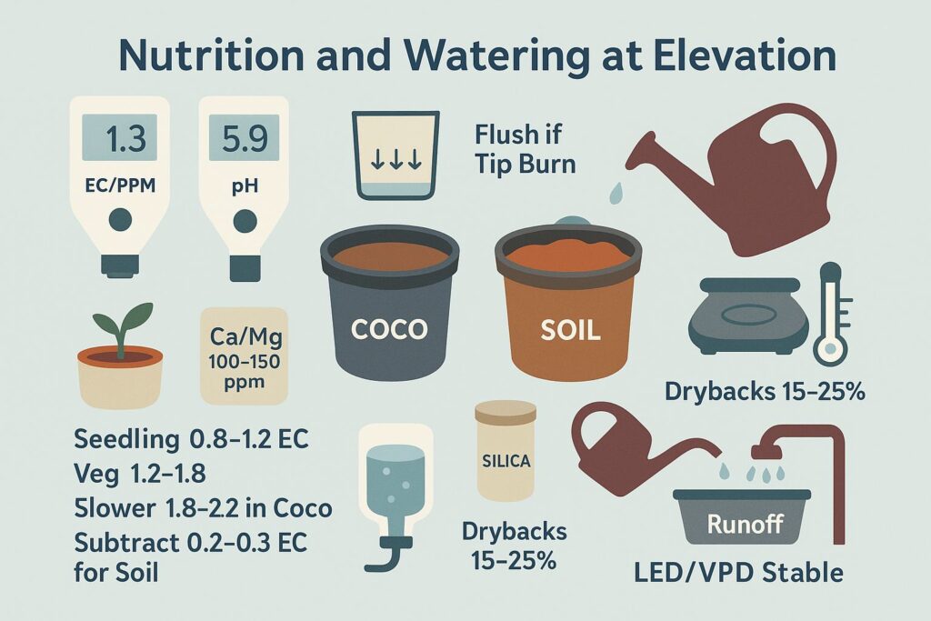 coco vs soil at altitude