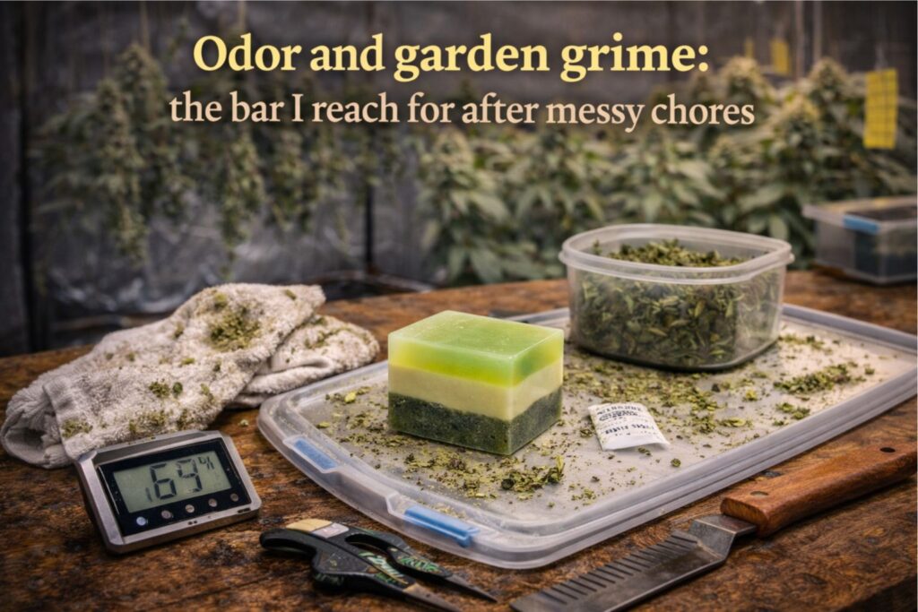 odor-neutralizing soap for gardeners