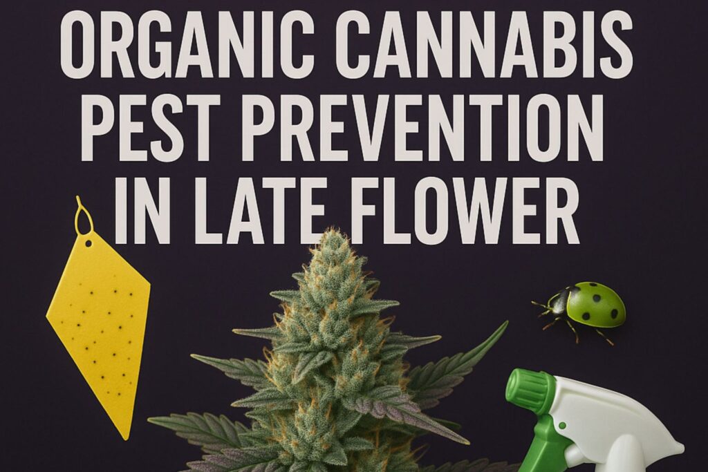 organic cannabis pest prevention