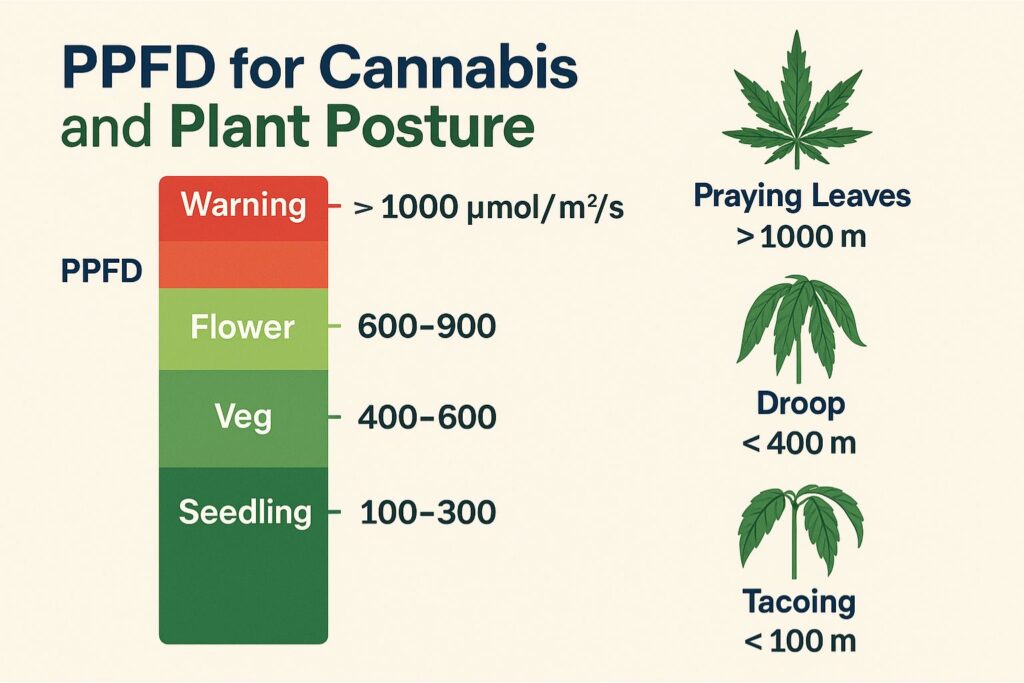 PPFD for cannabis