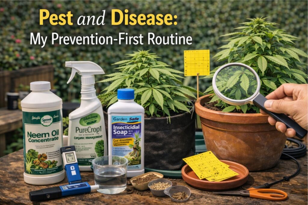 sticky trap pest scouting