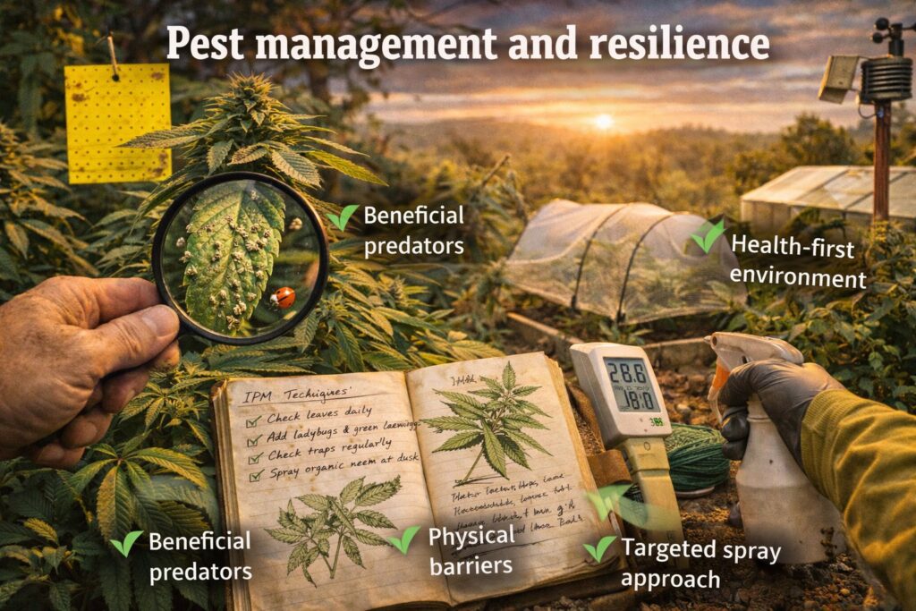 In situ grow diagnostics