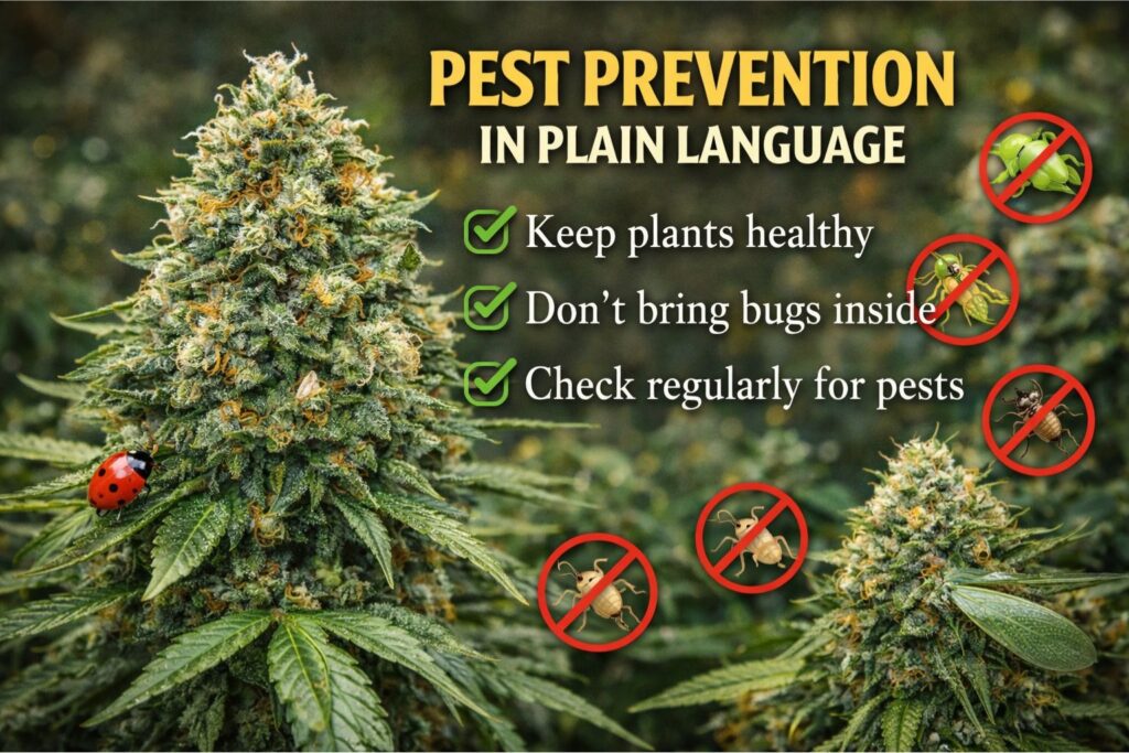 Pest prevention in plain language