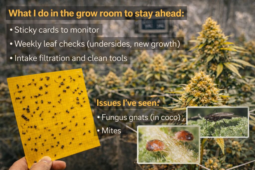 Pests and problems I watch for