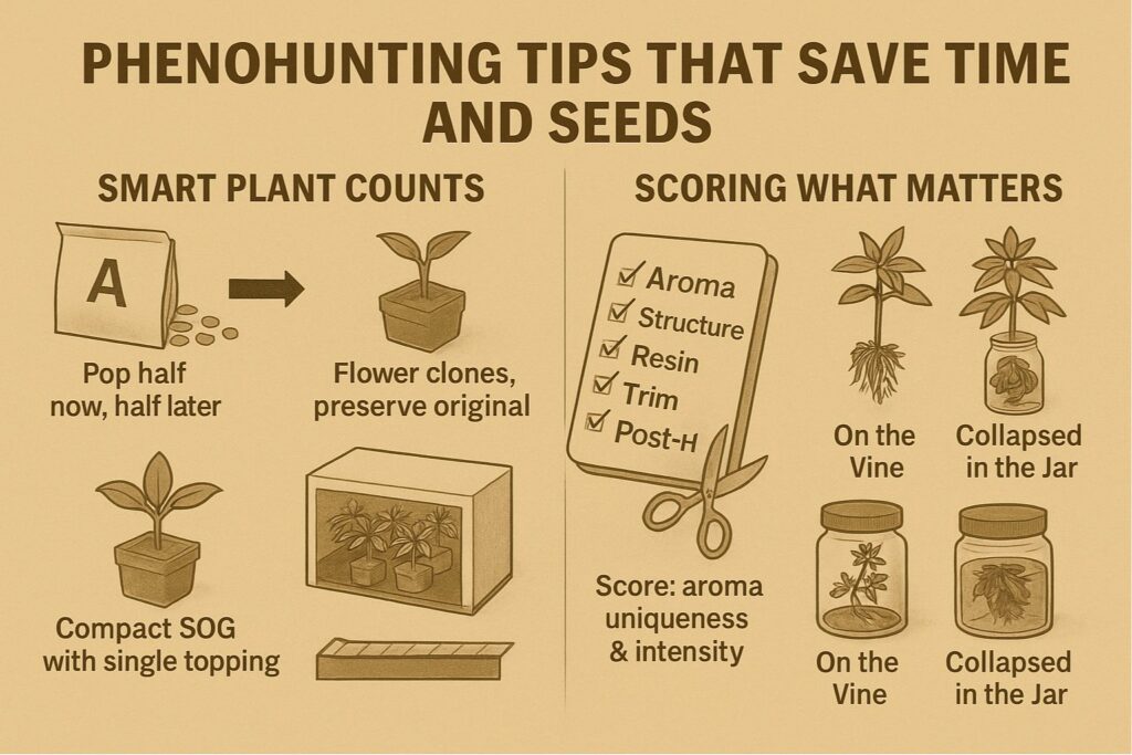 Phenohunting Marijuana Strains