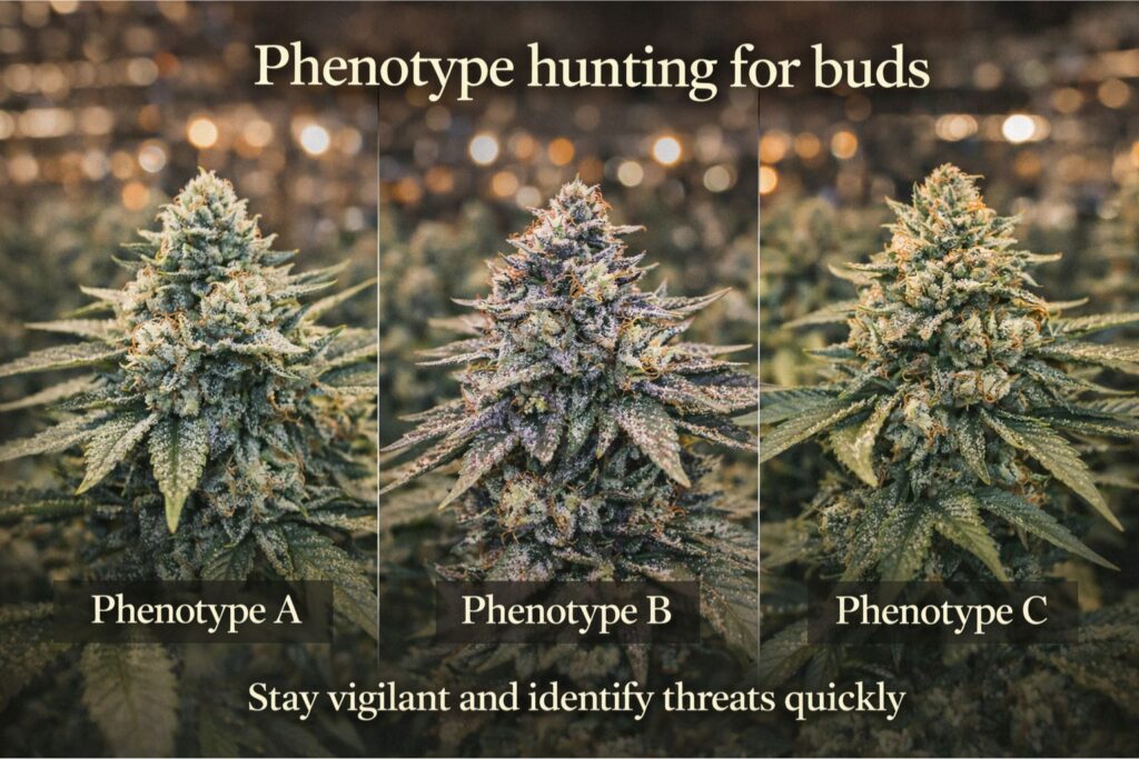 phenotype hunting for buds