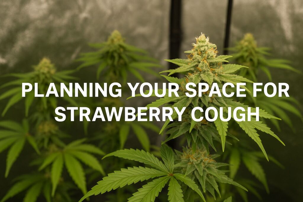 small tent grow Strawberry Cough