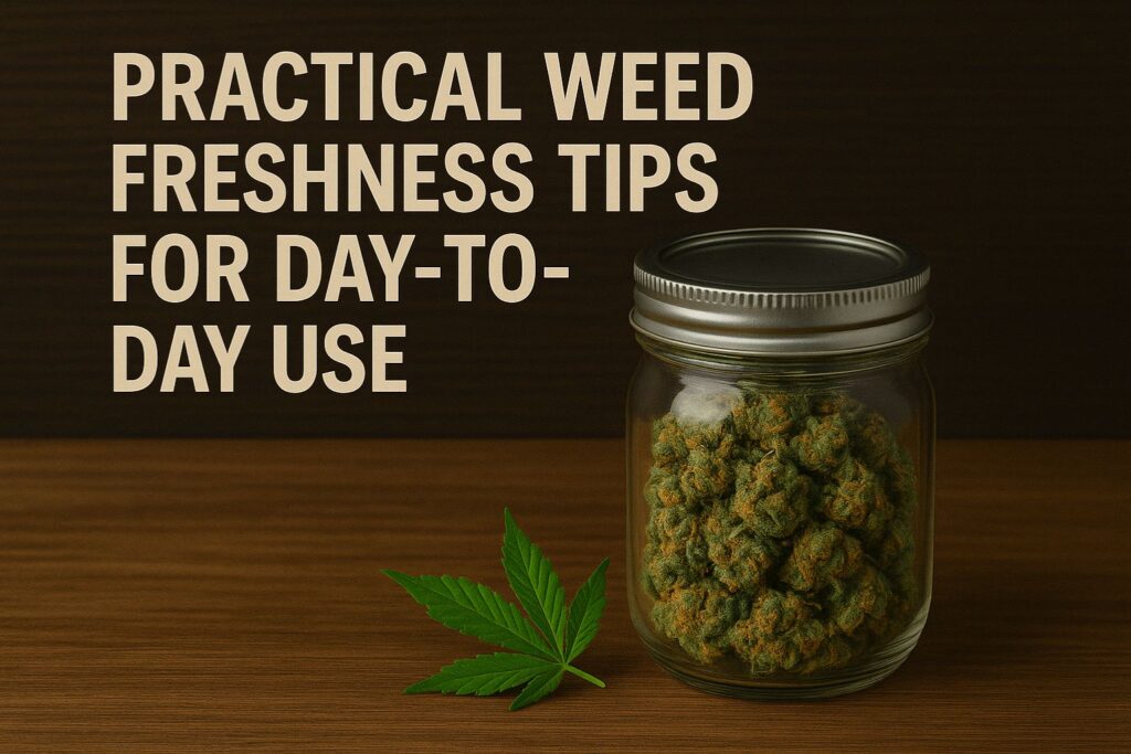 weed freshness tips
