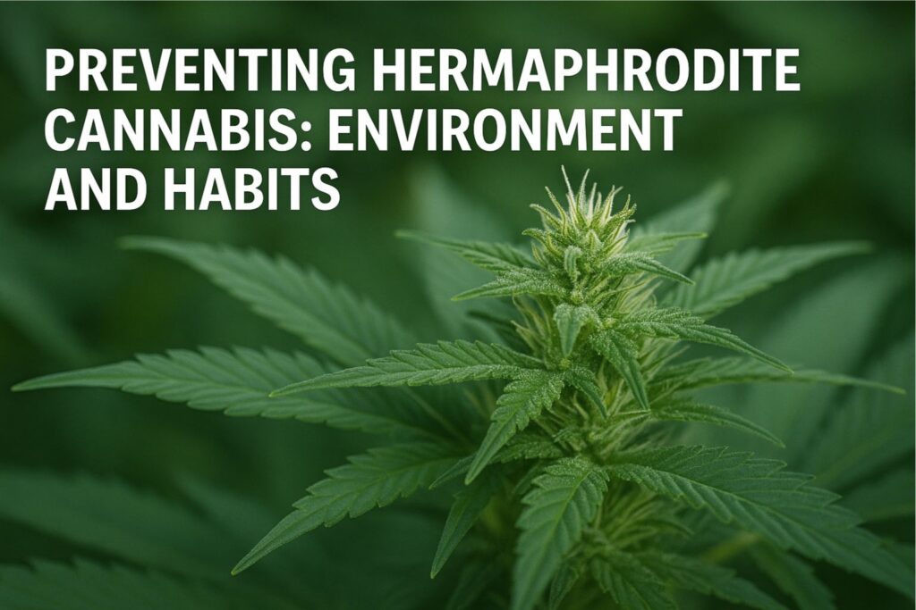 preventing hermaphrodite cannabis