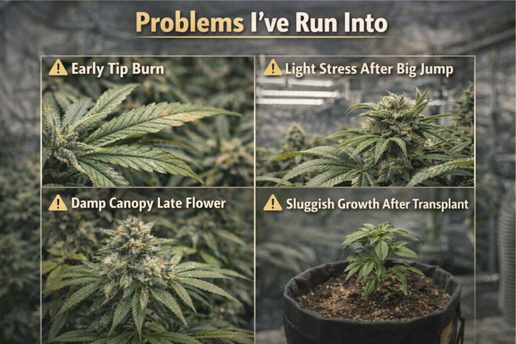 LED intensity ramp strategy