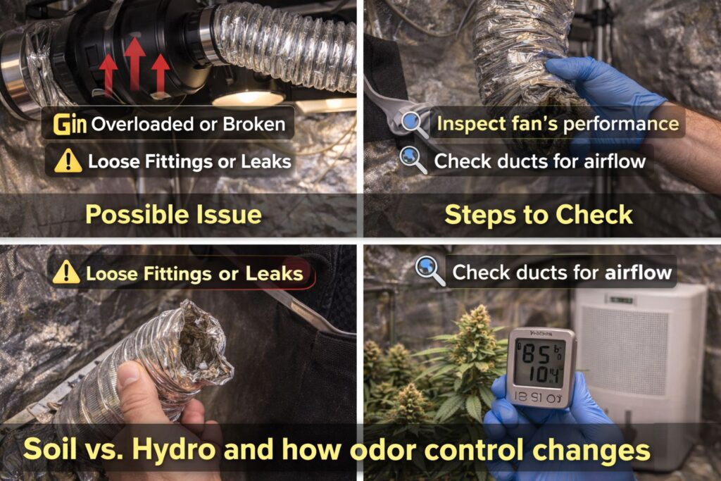 sealed tent intake strategy