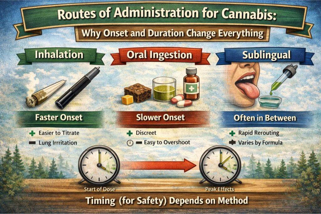 routes of administration for cannabis