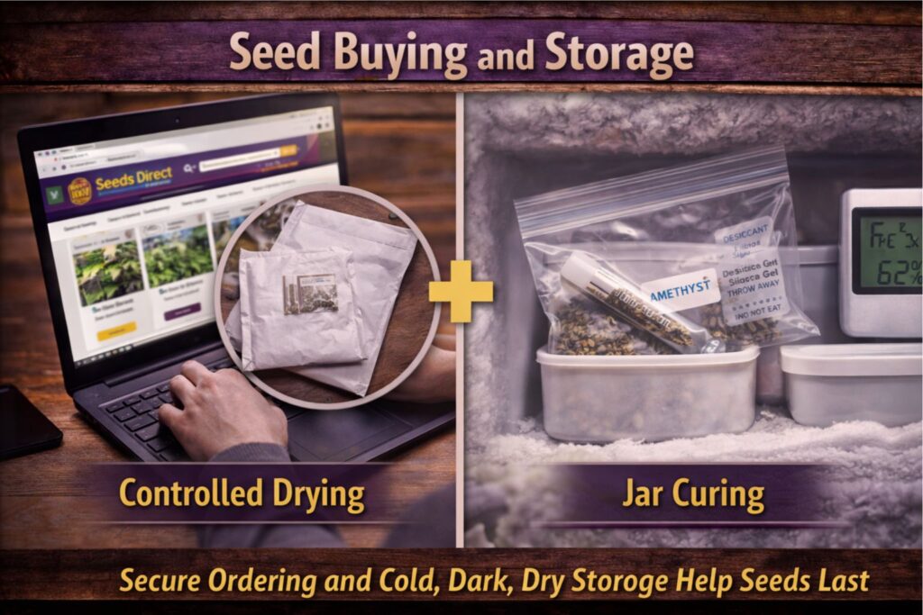 seed viability storage method
