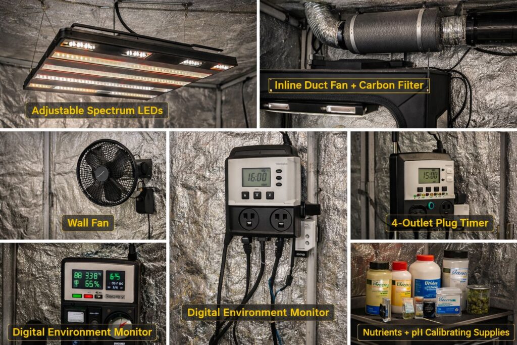 stretch control after photoperiod switch