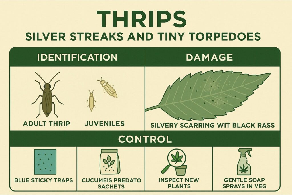 thrips on leaves