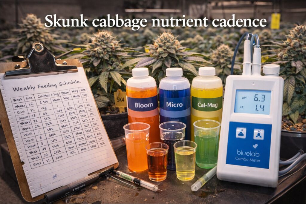 skunk cabbage nutrient cadence