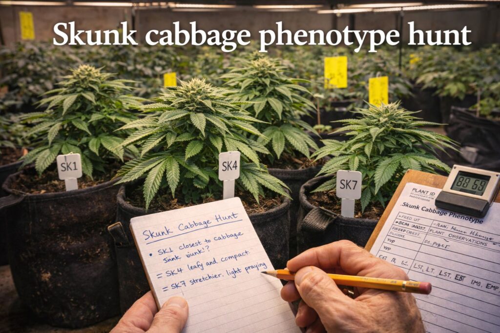 skunk cabbage phenotype hunt