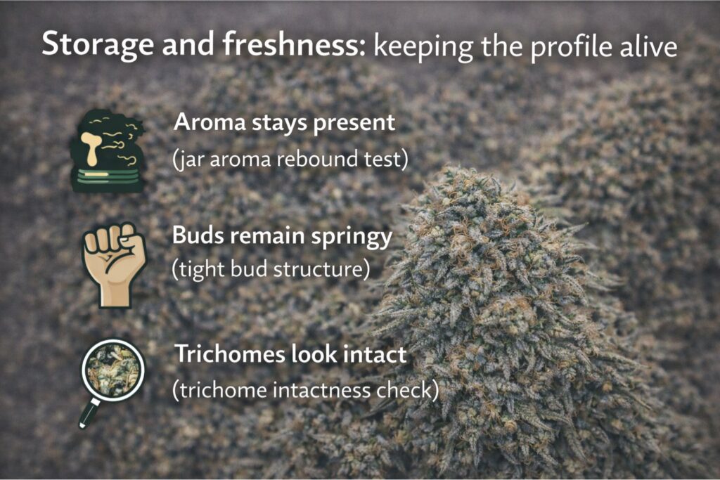 cool-dark storage routine