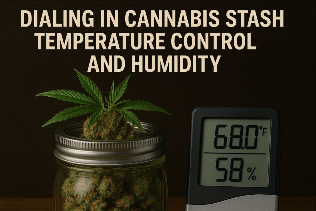 cannabis stash temperature control