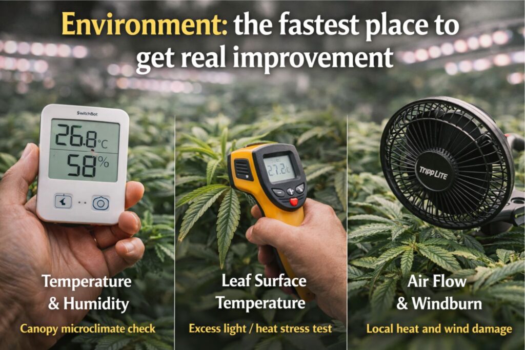 leaf-surface temperature test