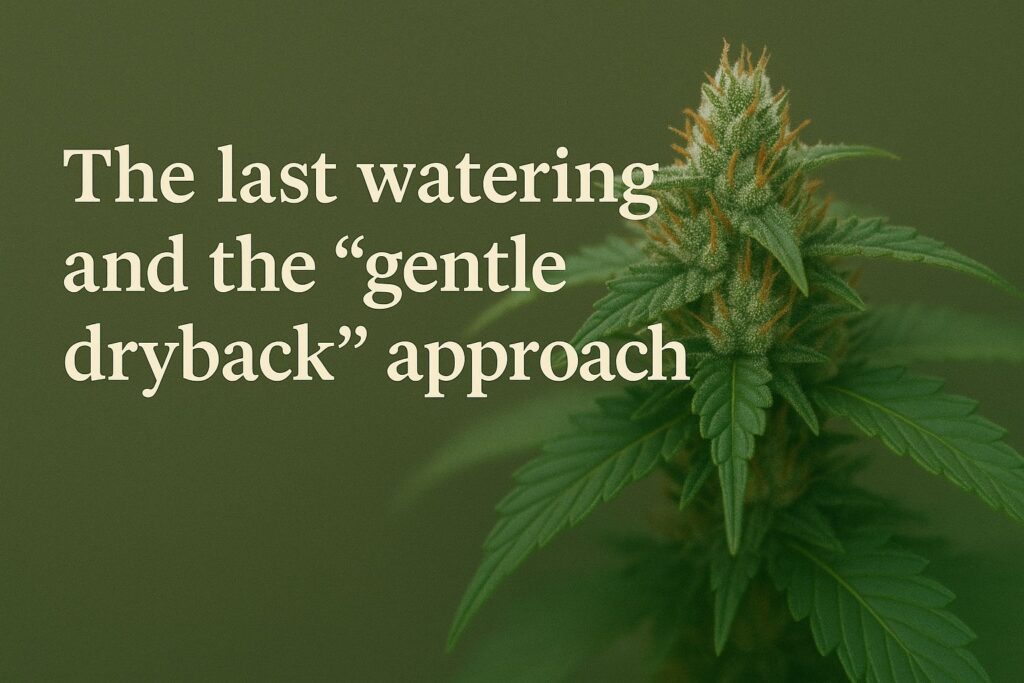 wet trimming technique