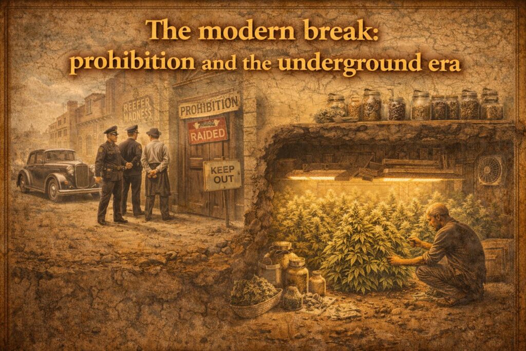 cannabis prohibition timeline