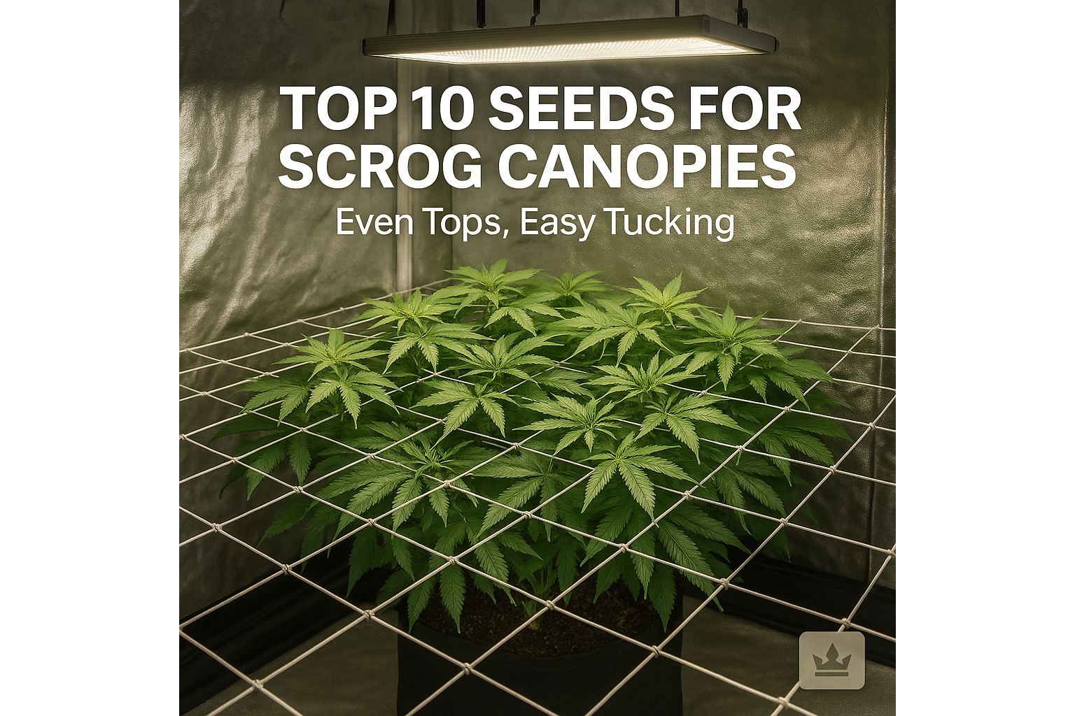 seeds for SCROG canopies