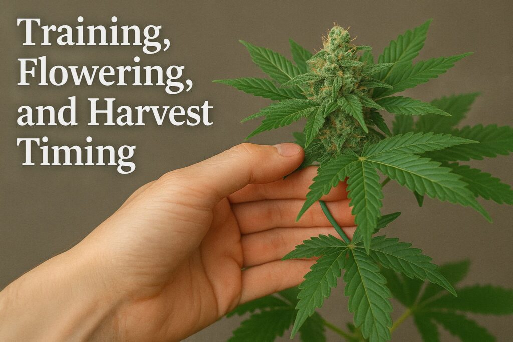 germinating marijuana seeds