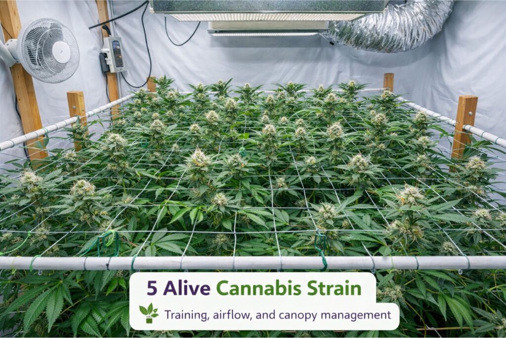 LED PPFD mapping for weed