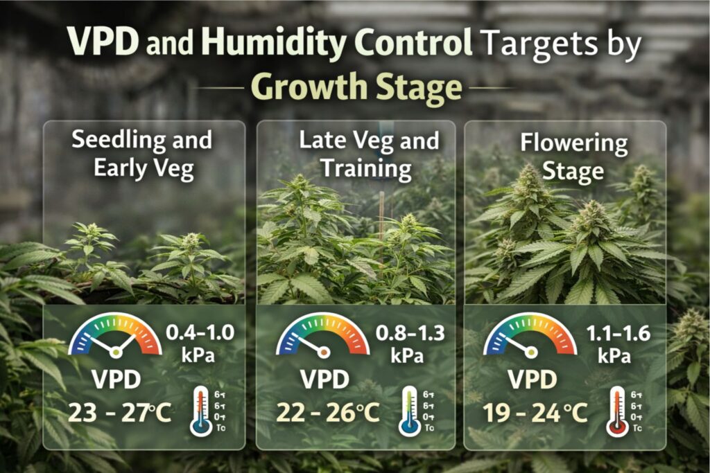 irrigation frequency under VPD