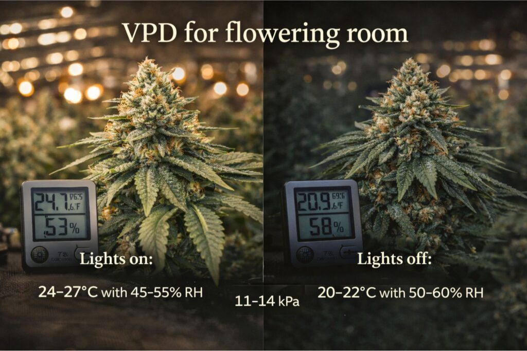 vpd for flowering room