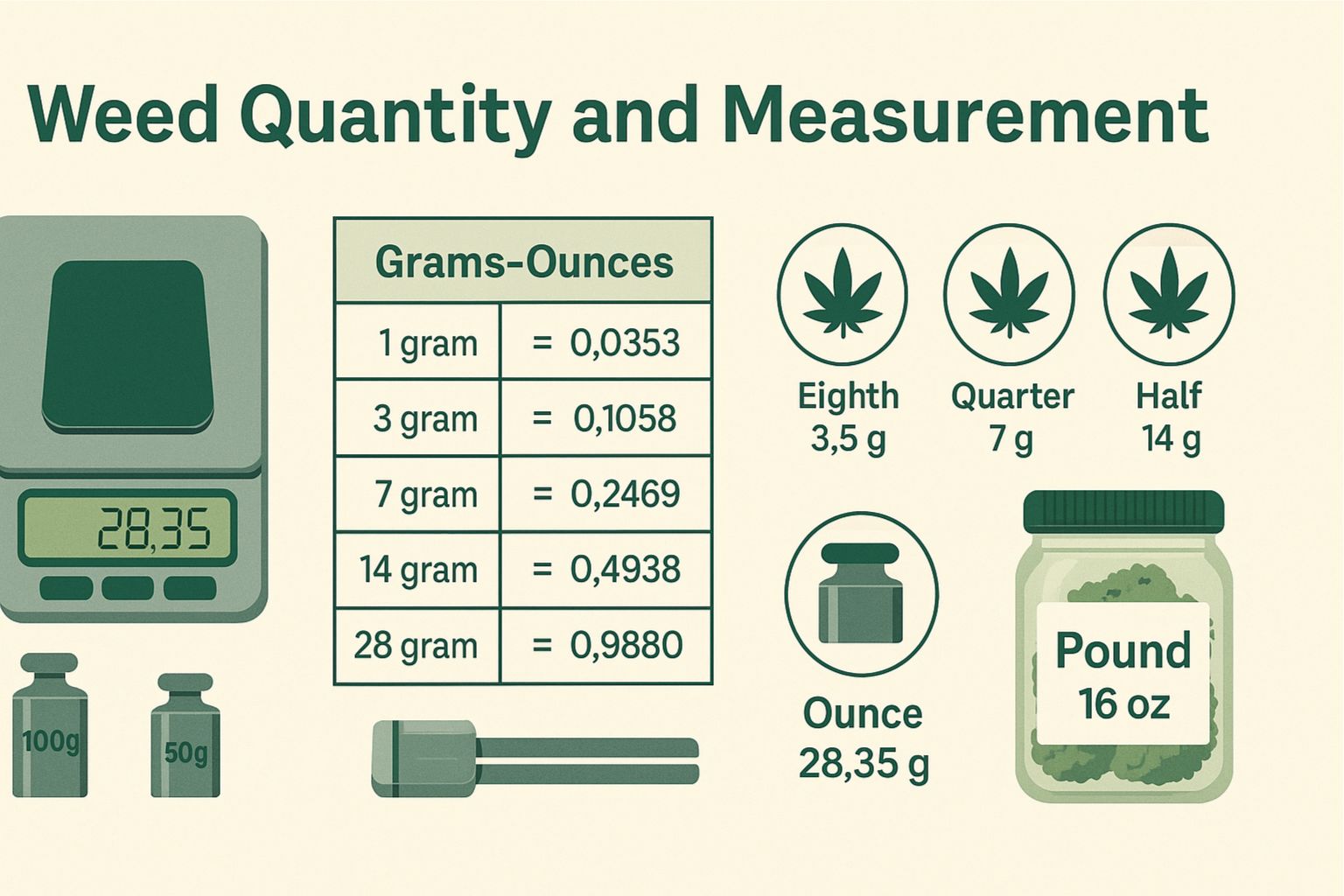 Weed Quantity and Measurement