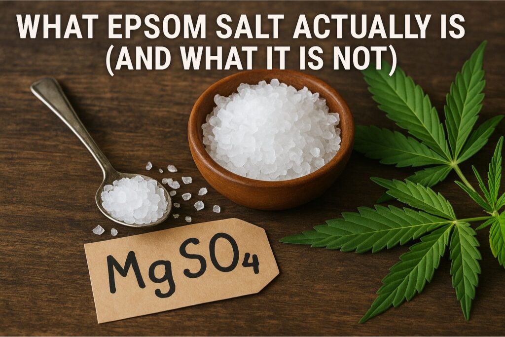 magnesium sulfate for cannabis