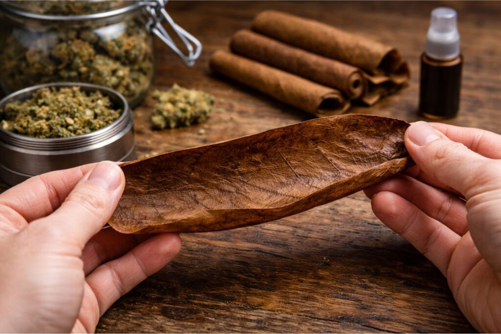 tobacco-free blunt wrap alternatives