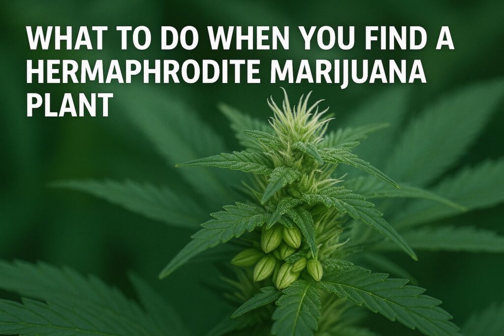 cannabis stress induced hermaphrodites