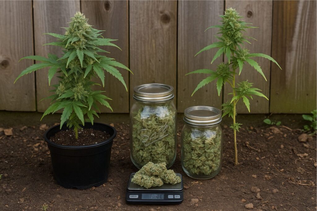 Blue Dream yield per plant