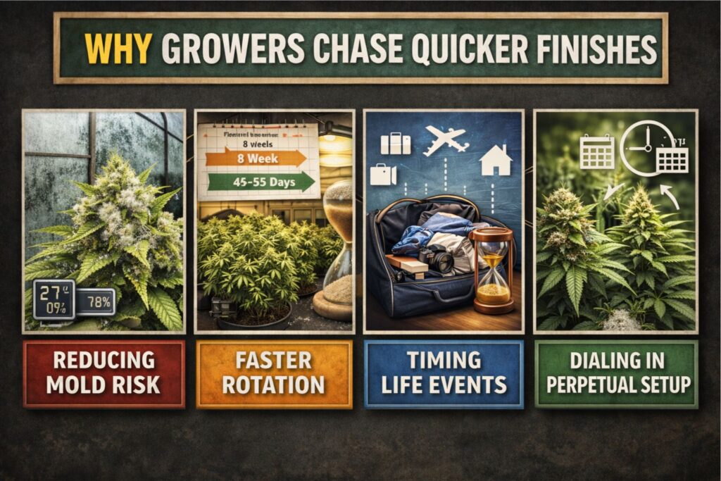 quick harvest cannabis genetics