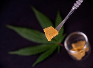 grilled cheese dabbing