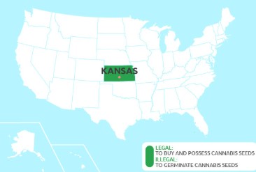 Is marijuanas legalized in Kansas